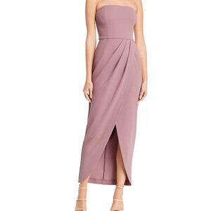 WAYF The Angelique Strapless Tulip Gown